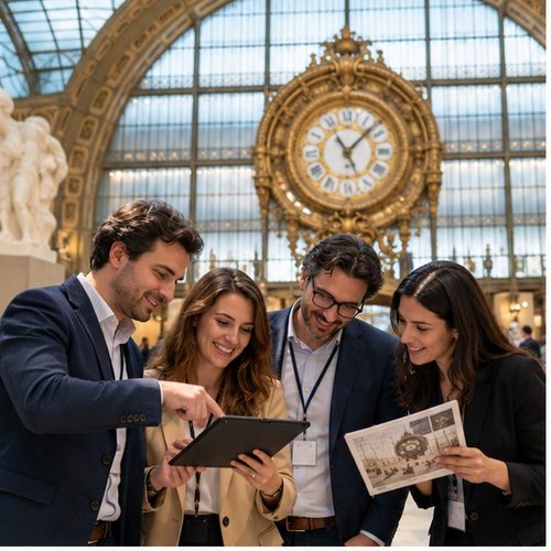Team building musée d'Orsay