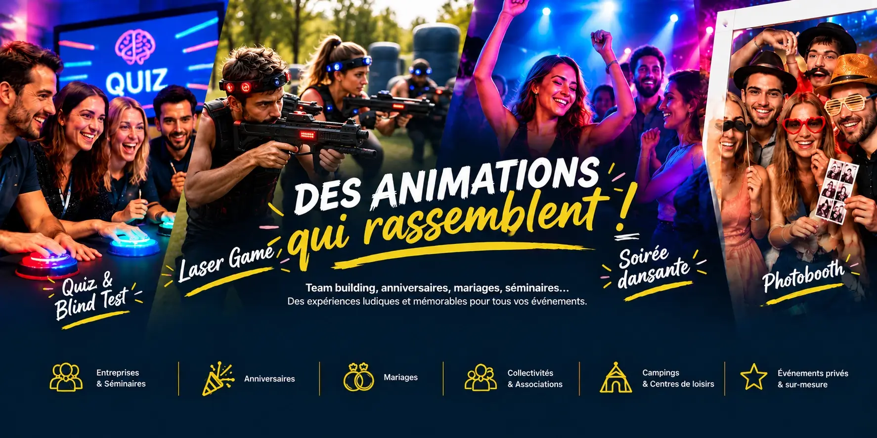 Animations insolites team building